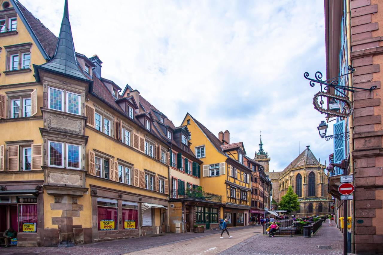 Centre Ville - Balcon - Parking Gratuit Colmar Exterior photo